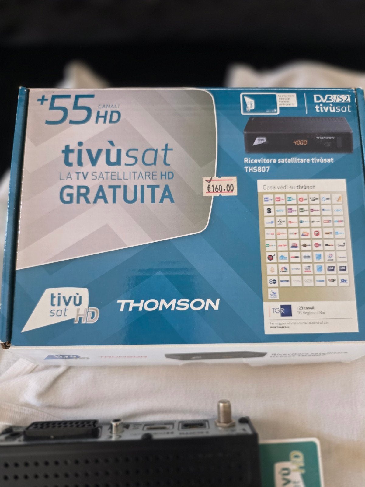 Décodeur SATELITE THOMSON, Enlèvement