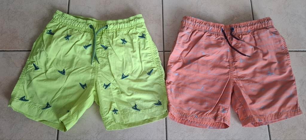 2x zwembroek met surfers JBC maat 140 of 10 jaar, Kinderen en Baby's, Ophalen of Verzenden, Gebruikt, JBC., Jongen