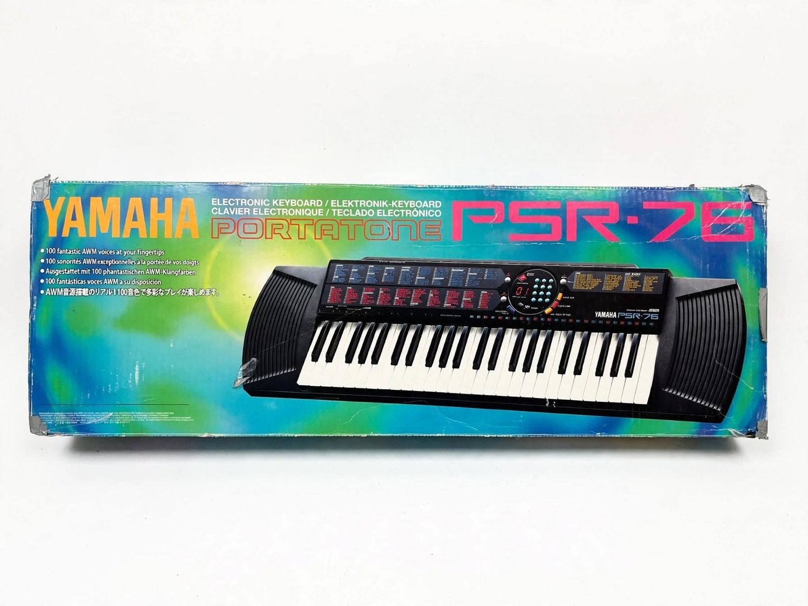 YAMAHA PSR-76 PORTATONE ELECTRONIC KEYBOARD TE KOOP, Muziek en Instrumenten, Keyboards, Ophalen, Zo goed als nieuw, 49 toetsen