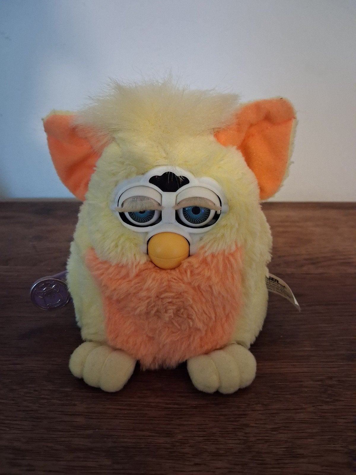 Furby Baby Sunny Yellow 1999, Ophalen of Verzenden, Zo goed als nieuw, Geel