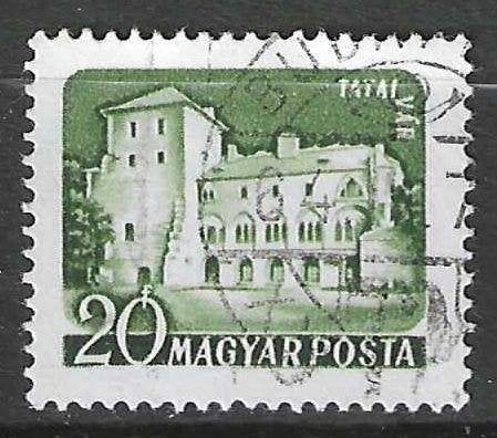 Hongarije 1960-1961 - Yvert 1336 - Kastelen  (ST), Verzenden, Gestempeld