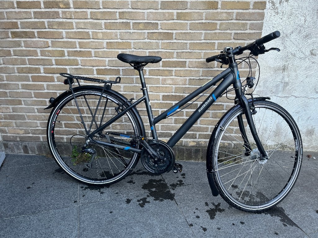 Sportieve damesfiets Kalkhoff maat 45, Gebruikt, Velgrem, Versnellingen, Minder dan 47 cm