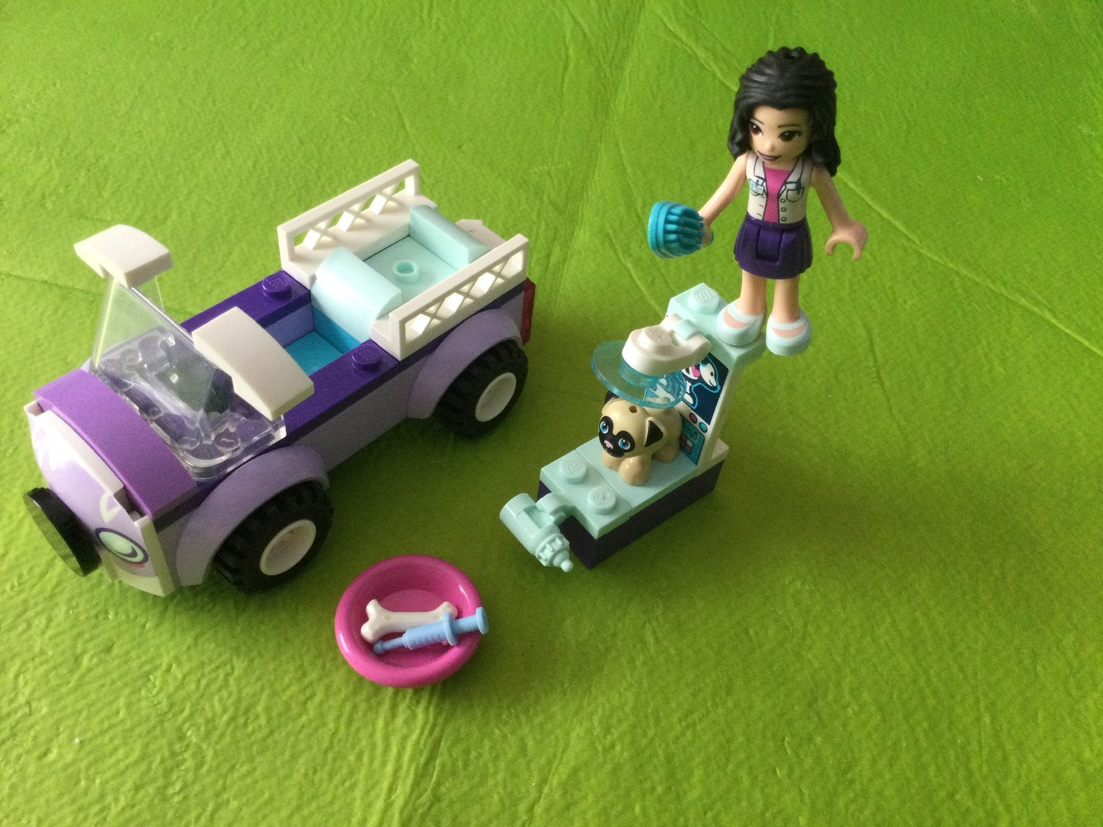 Lego emma’s mobiele dierenkliniek, Lego, Friends, Ophalen of Verzenden, Zo goed als nieuw