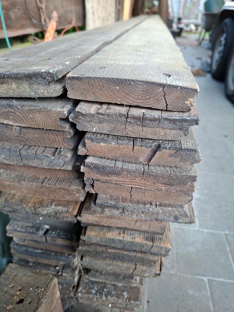 planches de vieux pins (sapin), Planche, 300 cm ou plus, Utilisé, Imprégné