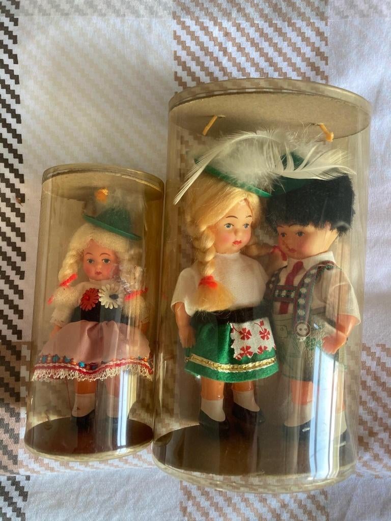oude kleine popjes uit Duitsland, Ophalen of Verzenden