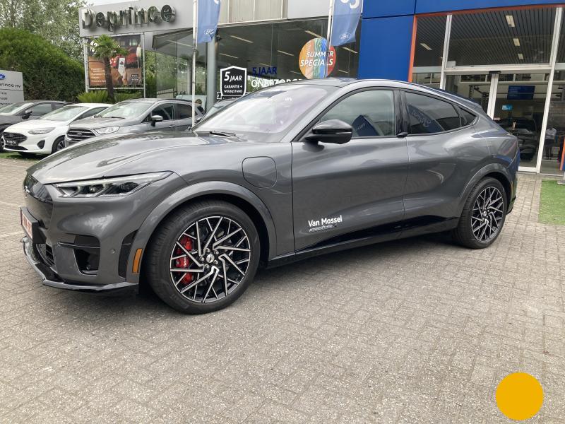 Ford Mustang Mach-E GT AWD 99kWh - 489pk - 490km Range -, Automaat, Gebruikt, Zwart, Mustang