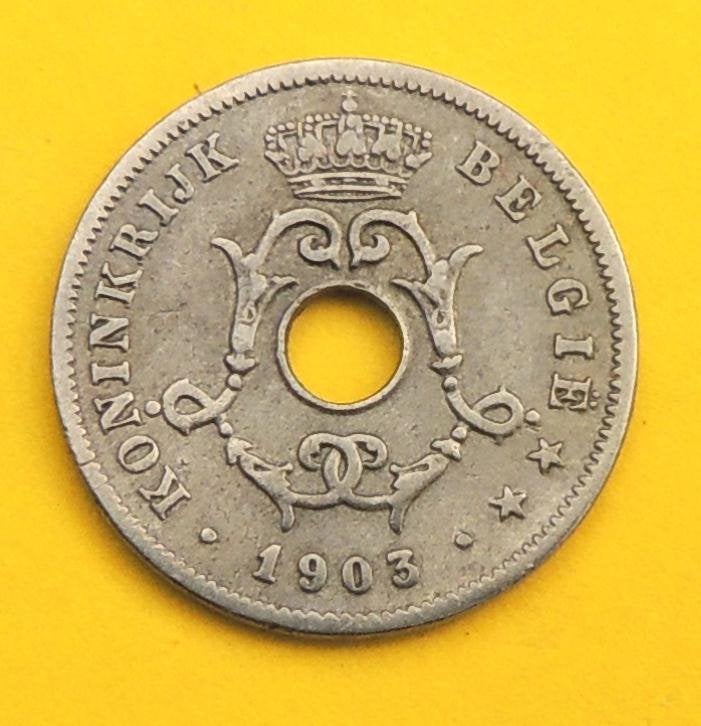 1903 10 centimen NL, Verzenden, Metaal, Losse munt