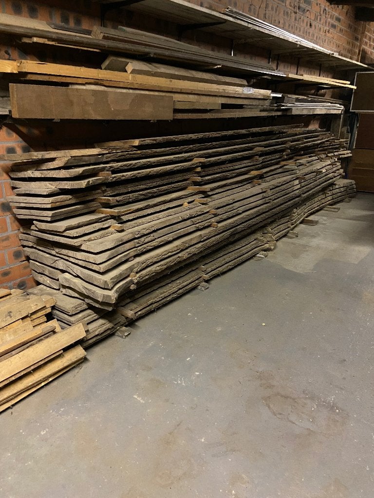 ruwe es op stam gezaagd, Planche, 300 cm ou plus, Autres essences de bois, Enlèvement