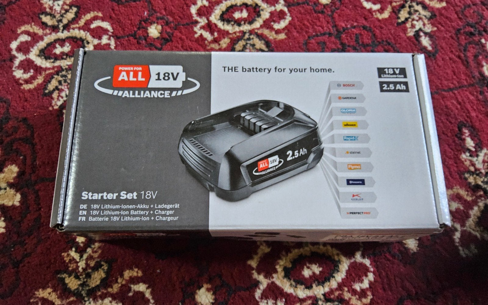Kit de démarrage à batterie 18 V Bosch, neuf dans la boîte,, Enlèvement ou Envoi