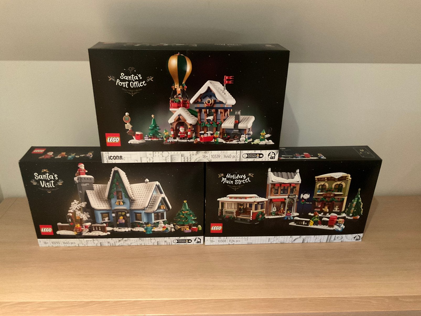 Lego kerst 10293 + 10308 + 10339 Nieuw, Ophalen of Verzenden, Nieuw, Lego