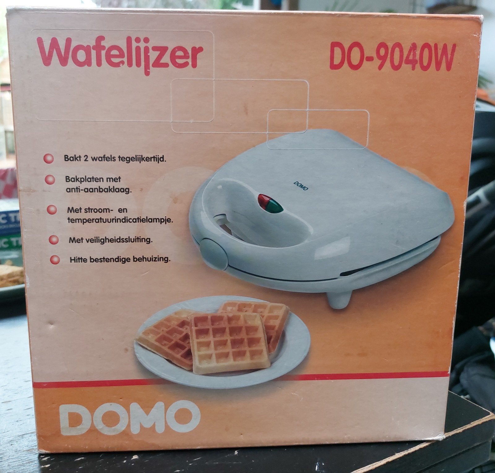 wafelijzer van merk Domo, Electroménager, Enlèvement ou Envoi, Comme neuf