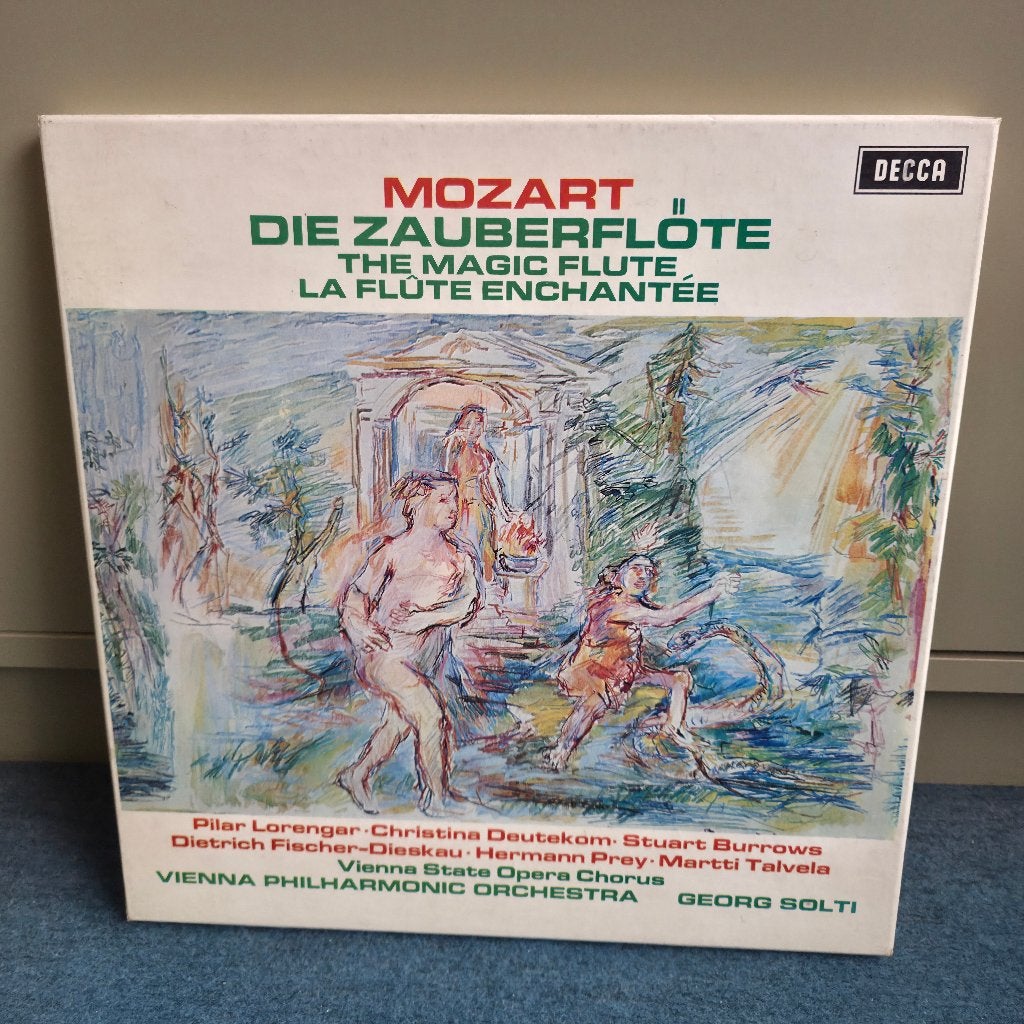 Mozart - Die Zauberflöte  (Box 3 LP), CD & DVD, Vinyles | Classique, Enlèvement ou Envoi, Utilisé