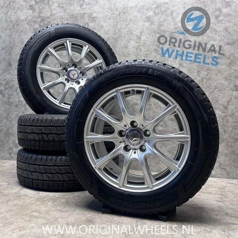 16  inch originele velgen + winterbanden Mercedes Vito A2054, Auto-onderdelen, Gebruikt, -, Banden en Velgen, -