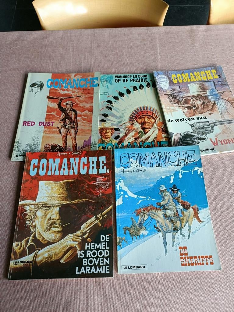 Comanche, lot van 5 stuks, Ophalen of Verzenden