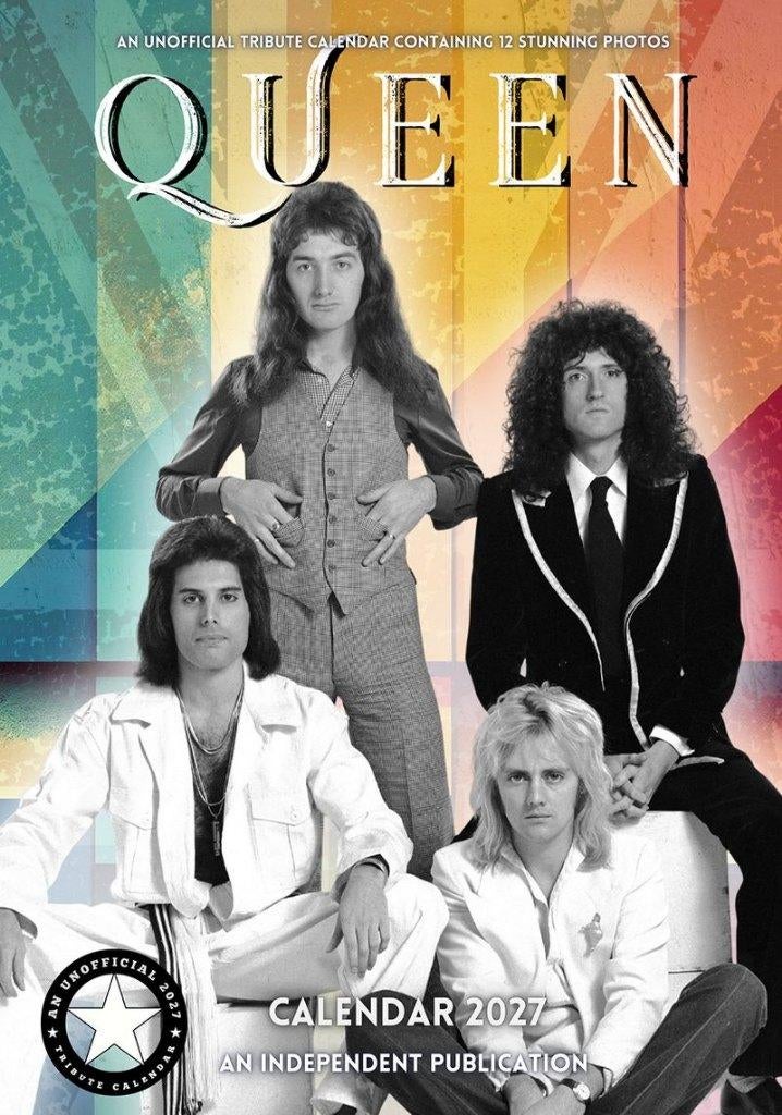 Queen 2027 kalender op voorbestelling, Diversen, Kalenders, Verzenden, Jaarkalender, Nieuw