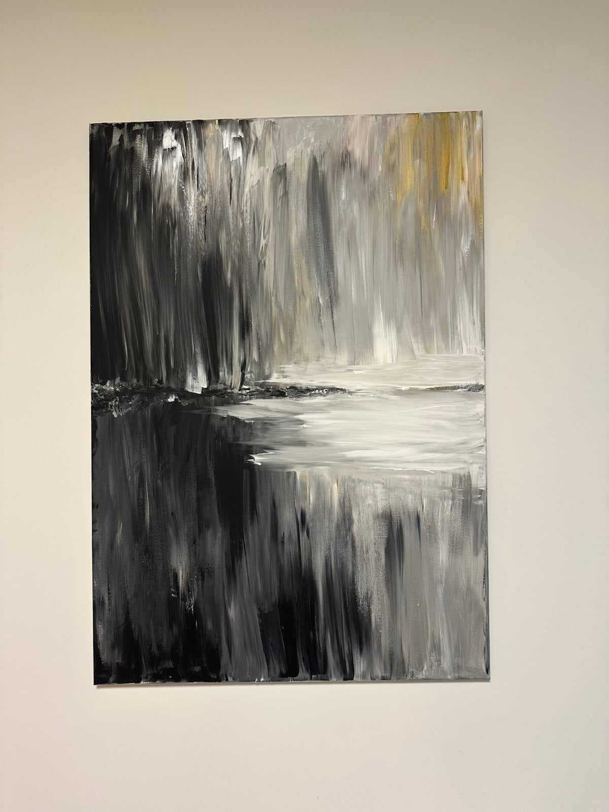 Abstract schilderij – modern interieur, Enlèvement