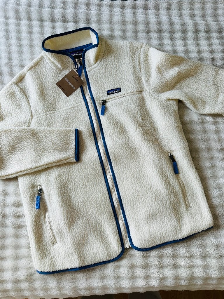 Polaire Patagonia Retro Pile L, Patagonia, Enlèvement, Blanc, Taille 42/44 (L)