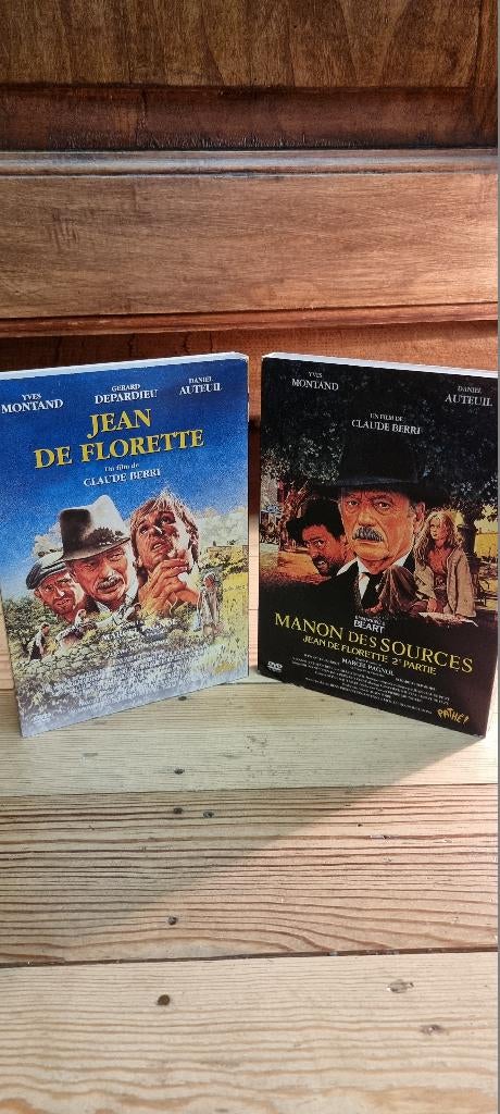 2 DVD : Jean de Florette - Manon des sources, Alle leeftijden, Ophalen of Verzenden, Gebruikt