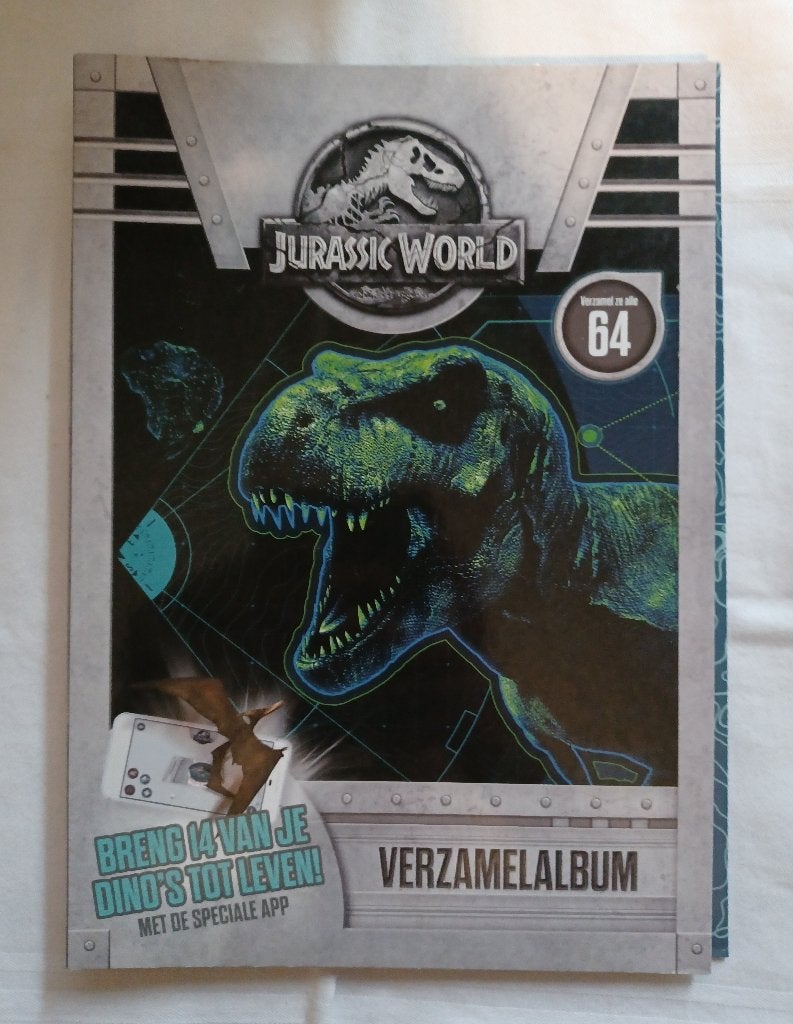 Compleet album Jurassic World (2018), Ophalen of Verzenden, Zo goed als nieuw, Meerdere plaatjes