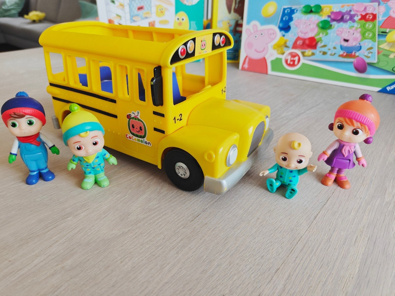 schoolbus, Ophalen