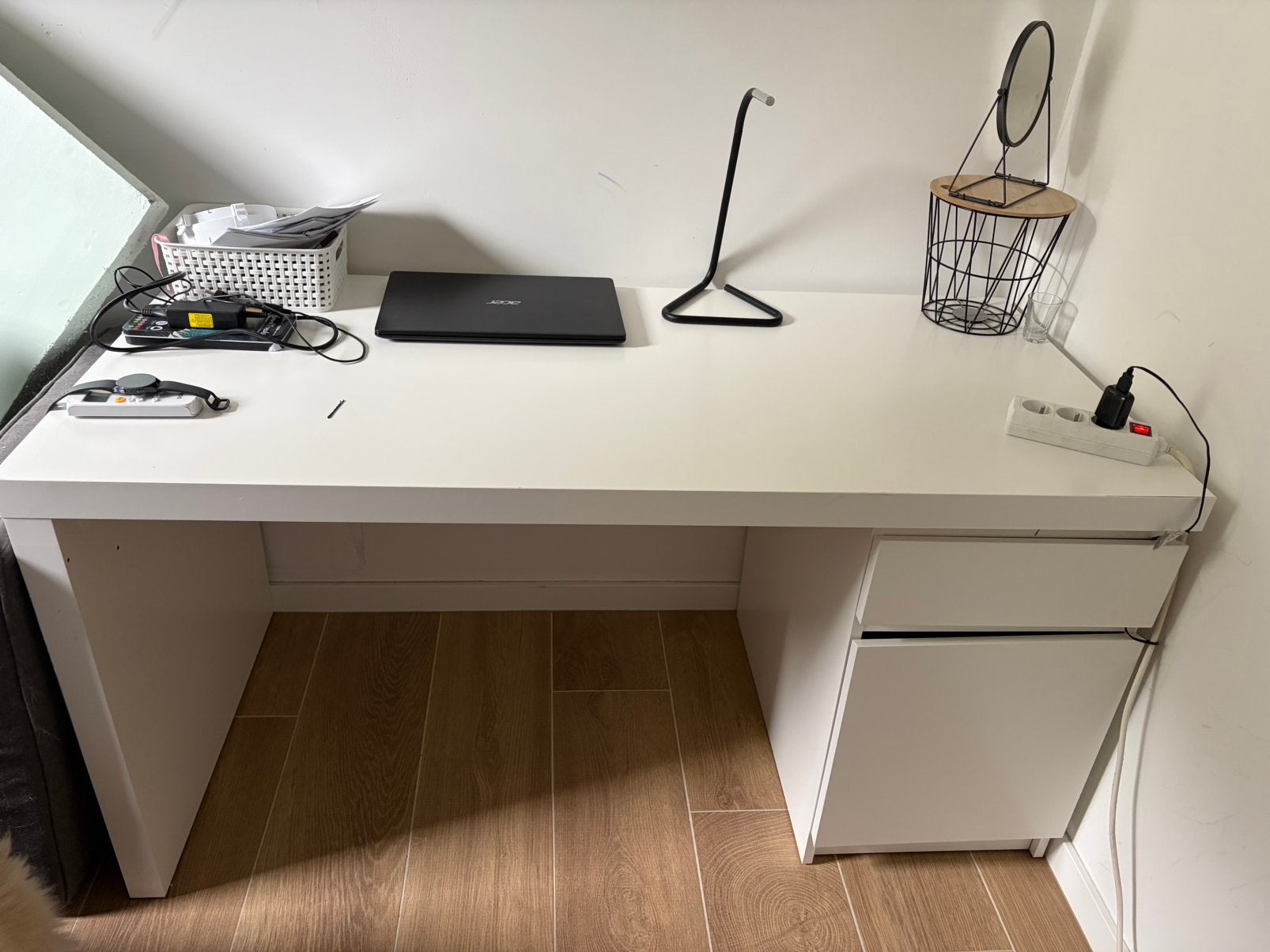 IKEA bureau, Maison & Meubles, Bureaux, Comme neuf, Enlèvement, IKEA, Avec tiroirs