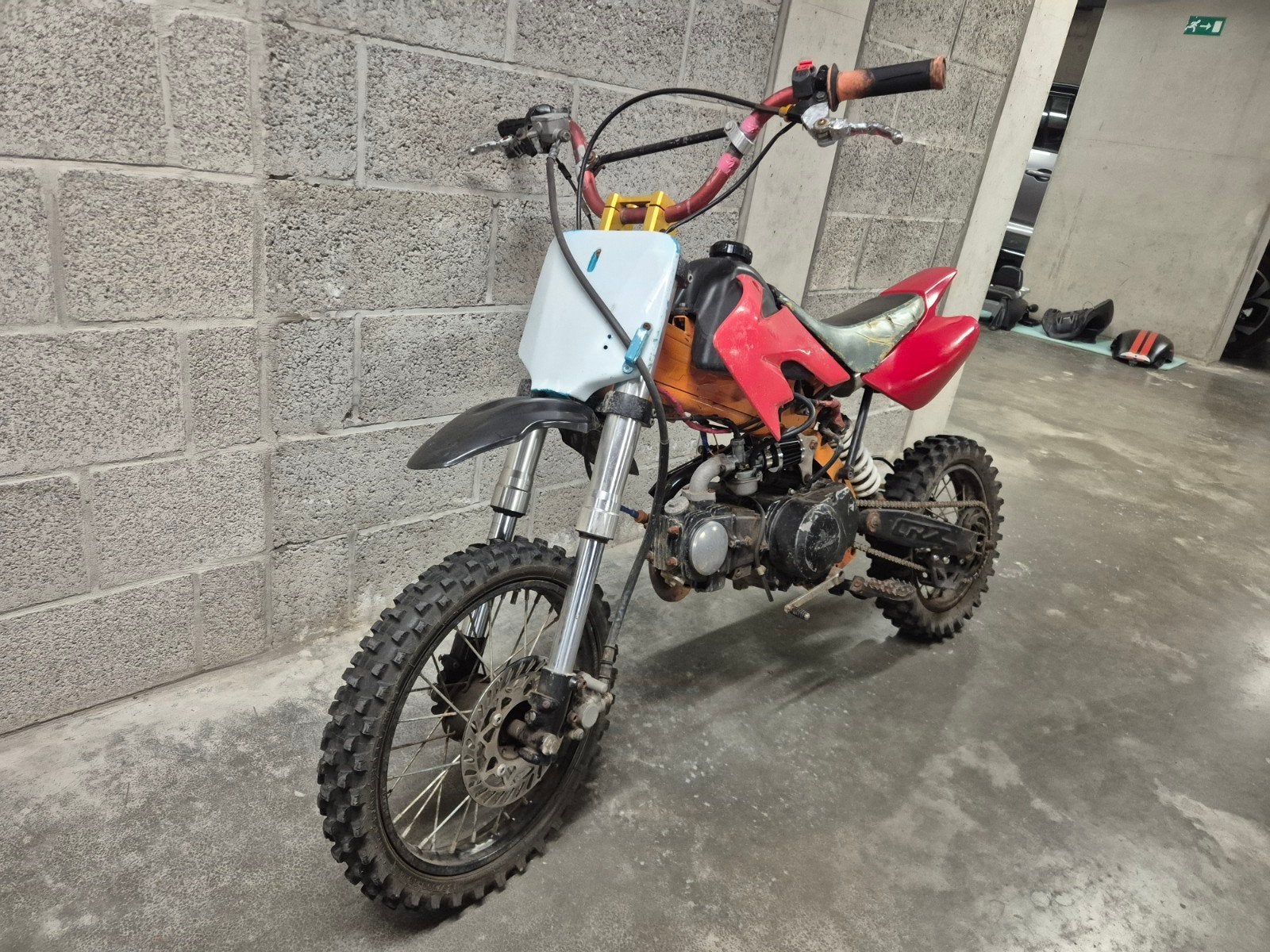 125cc pitbike, Fietsen en Brommers, Minibikes, Midibikes en Pitbikes, Ophalen, Pitbike