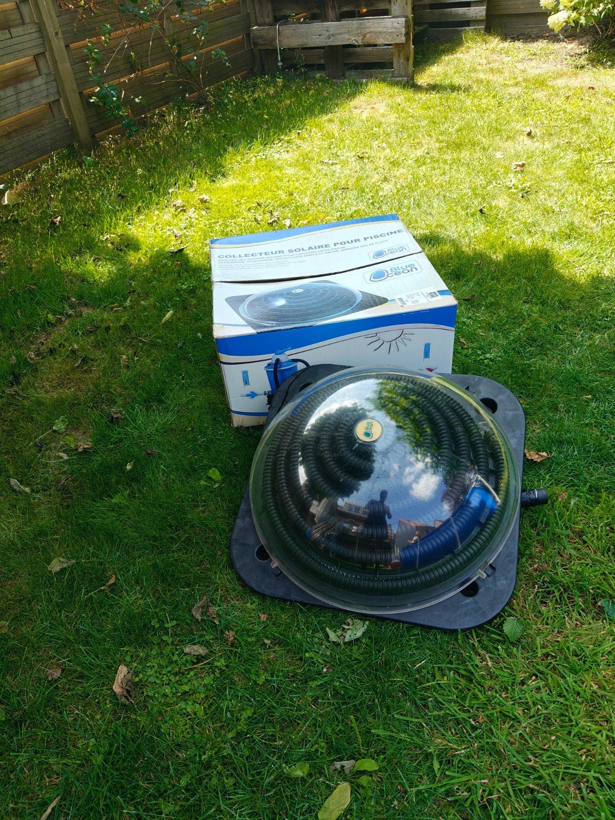Solarbol zwembad, Tuin en Terras, Zwembad-toebehoren, Ophalen, Gebruikt, Verwarming