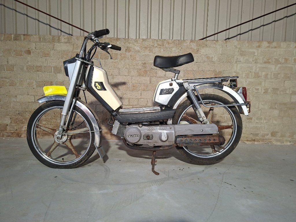 Peugeot 105 oldtimer brommer bromfiets 49cc 2-takt project, Ophalen