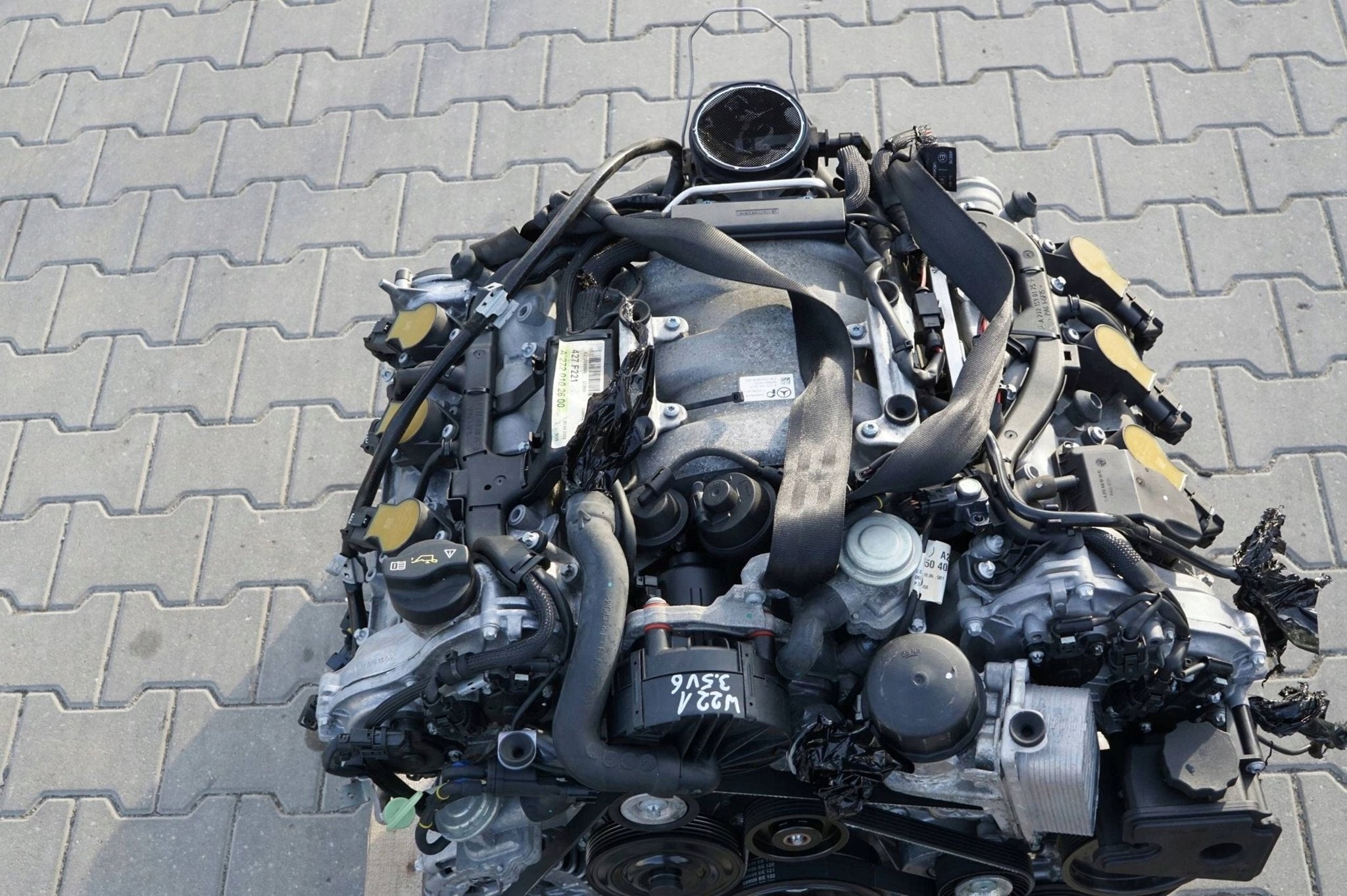 Moteur M272966 Complet SL MERCEDES-BENZ, Envoi, Utilisé, Skoda