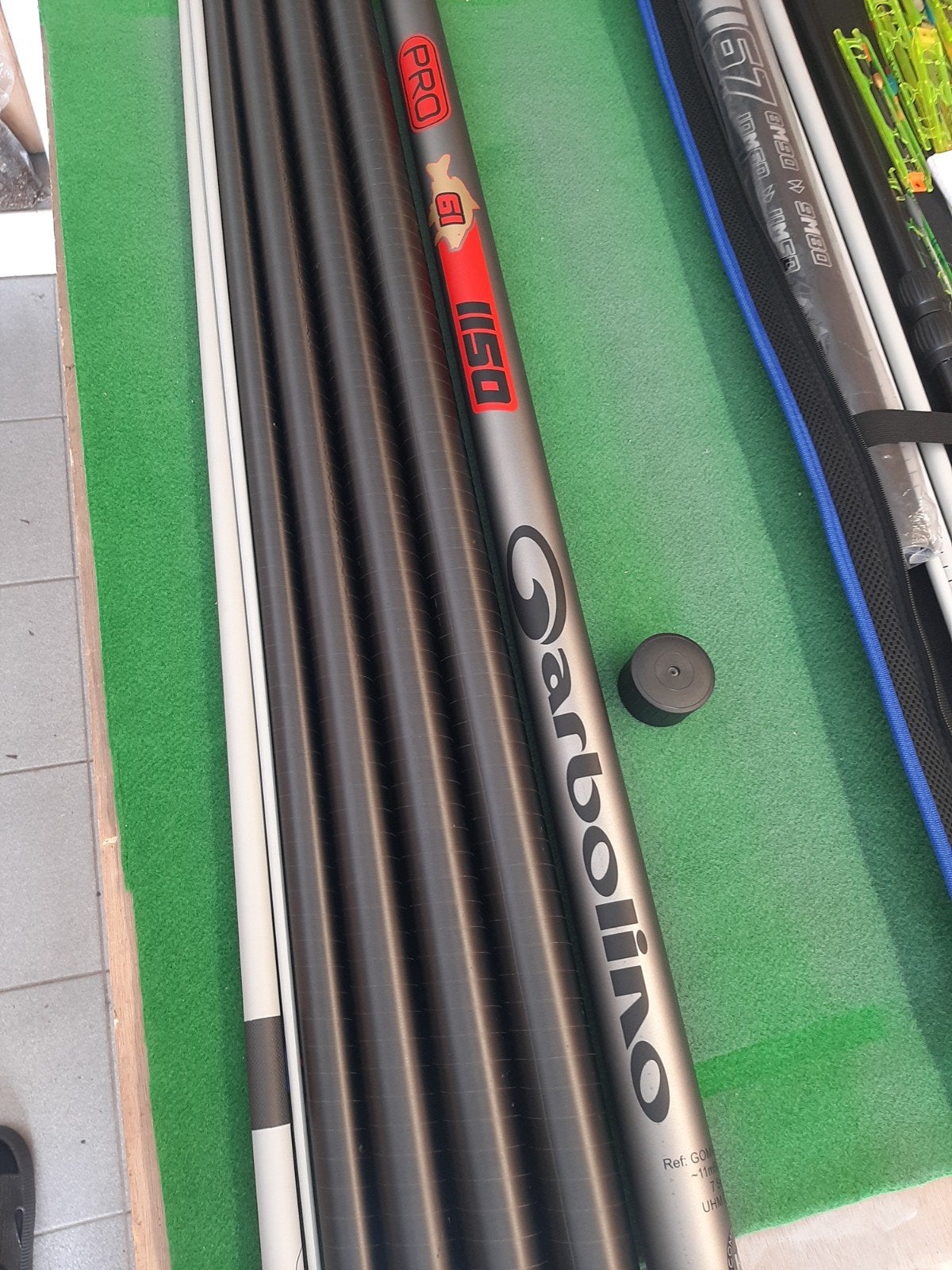 nieuwe vaste hengel 11.50m, Ophalen, Vaste hengel