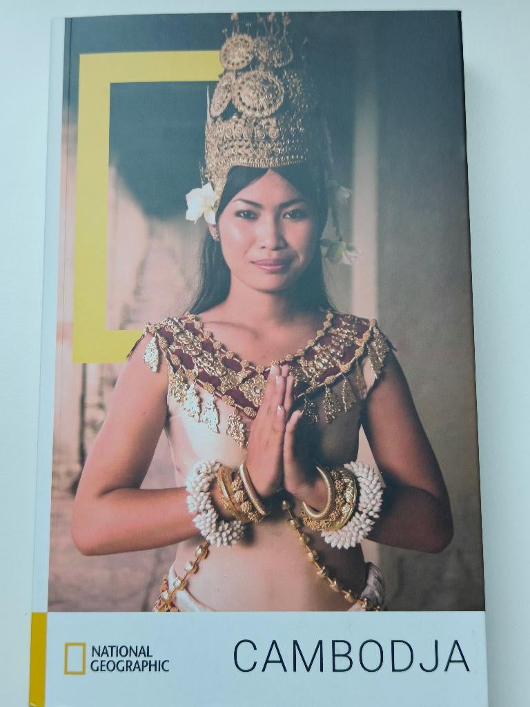 National Geographic Reisgids - Cambodja, Livres, Guides touristiques, Enlèvement, Comme neuf, Asie, Guide ou Livre de voyage