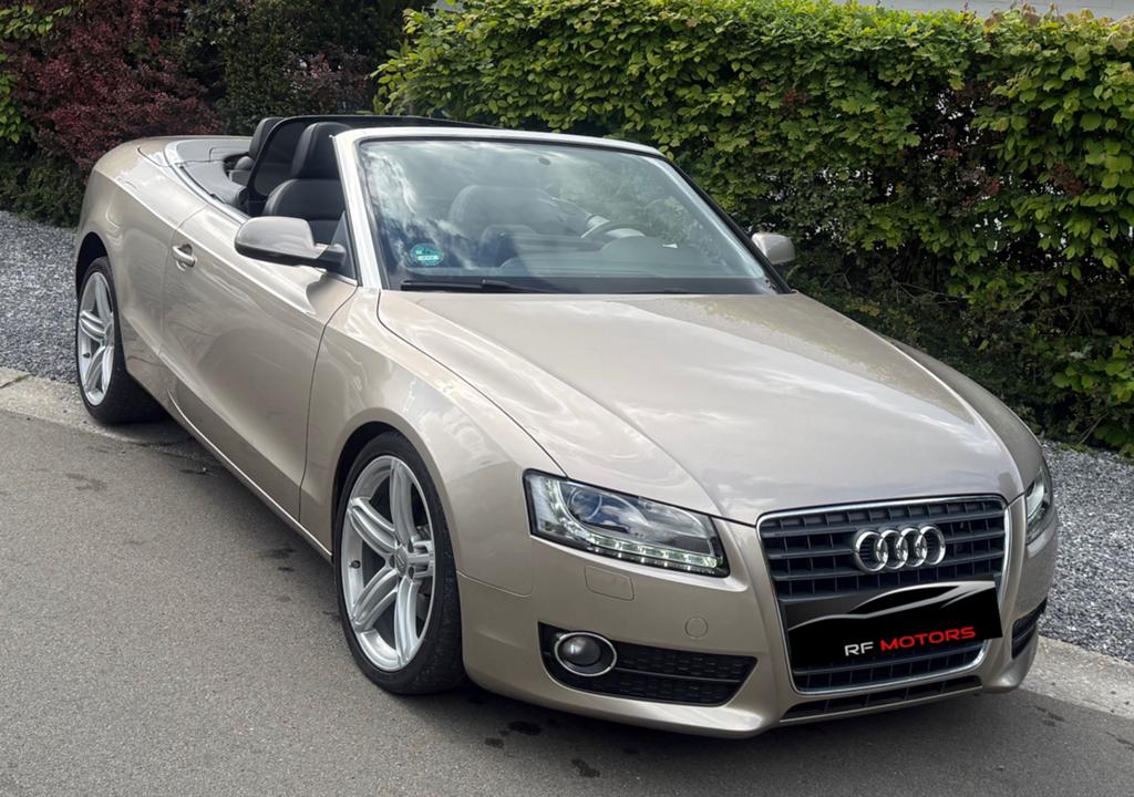 🔥AUDI A5 CABRIOLET  /AUTOMATIQUE /98.000 KM/ ÉTAT SHOWROOM, Autos, Cuir, Achat, Cabriolet, Autres couleurs