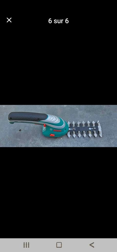 Taille buis BOSCH, Enlèvement ou Envoi, Batterie