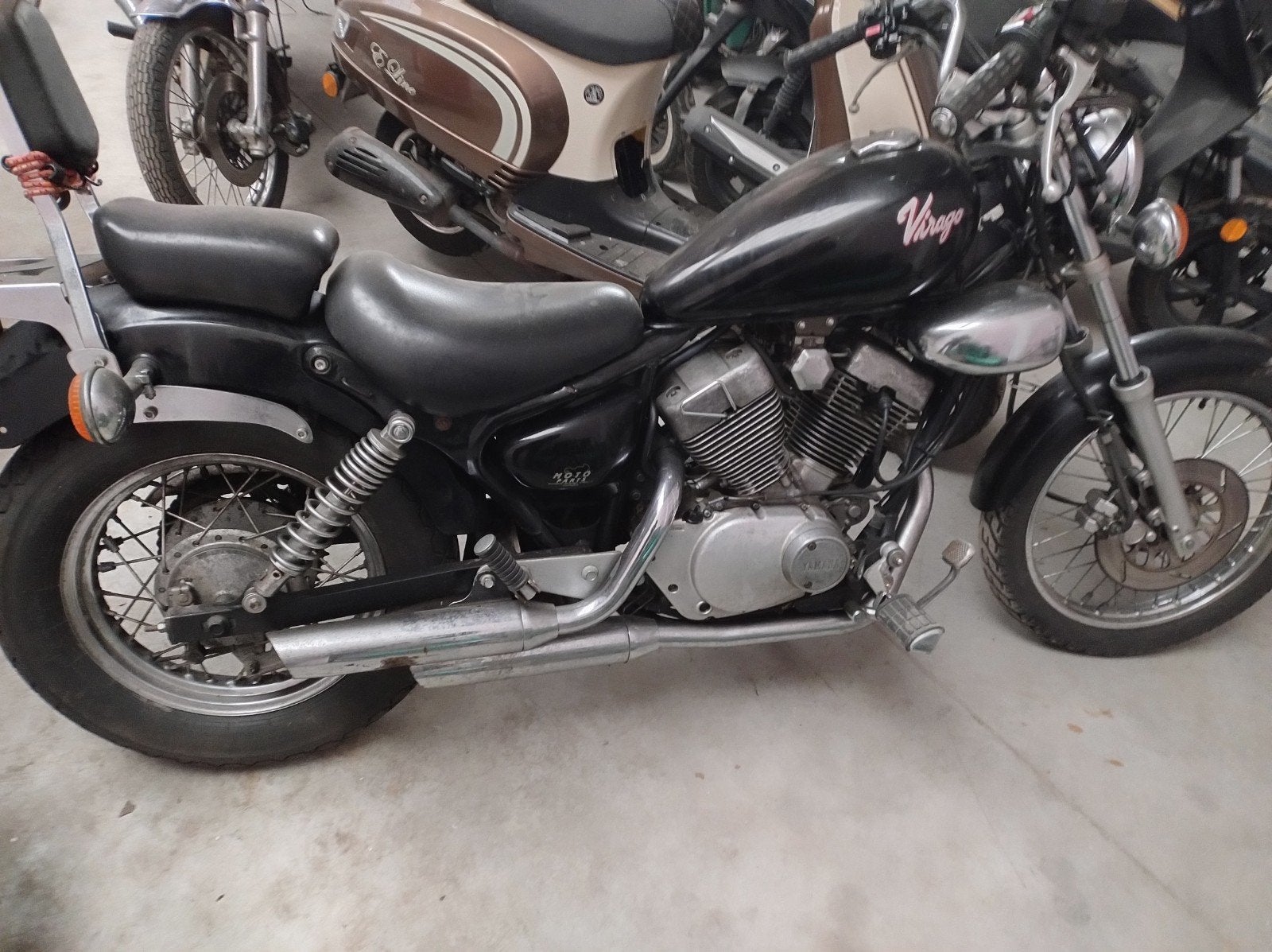 Yamaha XV250 Virago, Enlèvement, Utilisé