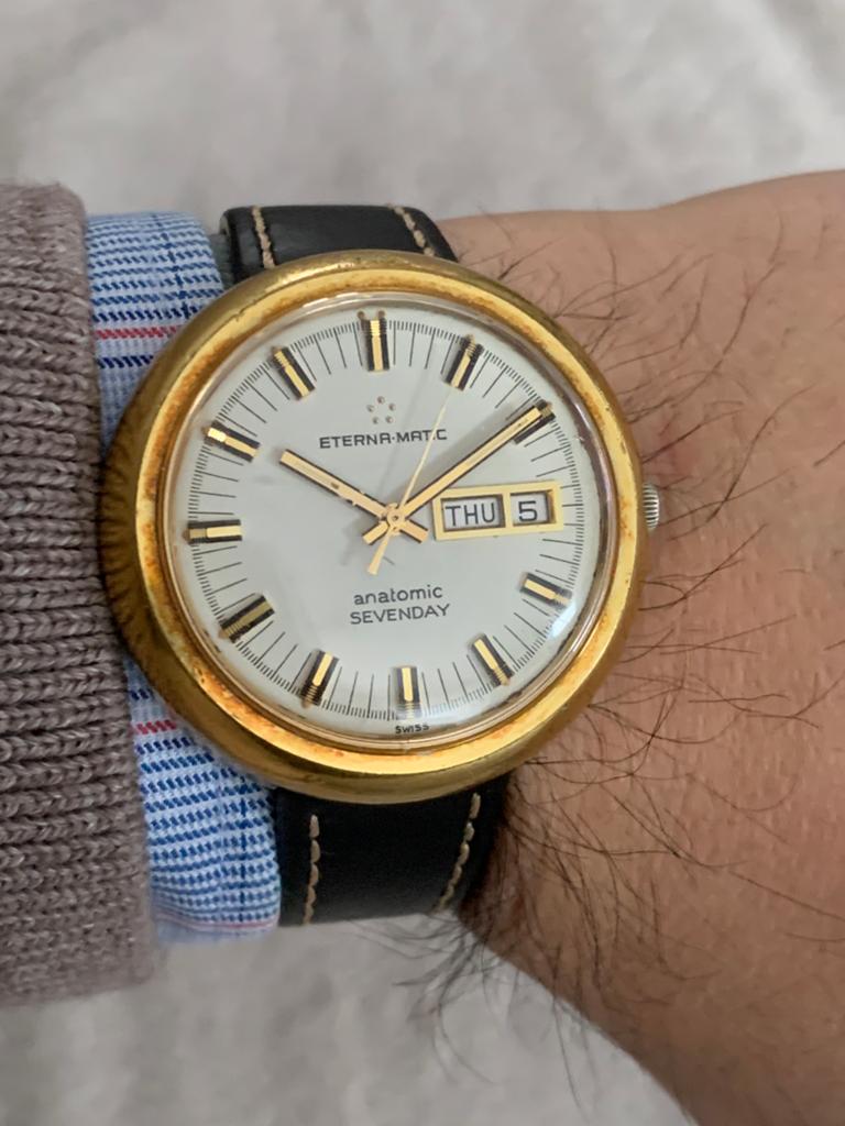 Eterna-Matic Anatomic UFO style - Geserviced !, Ophalen of Verzenden, Zo goed als nieuw