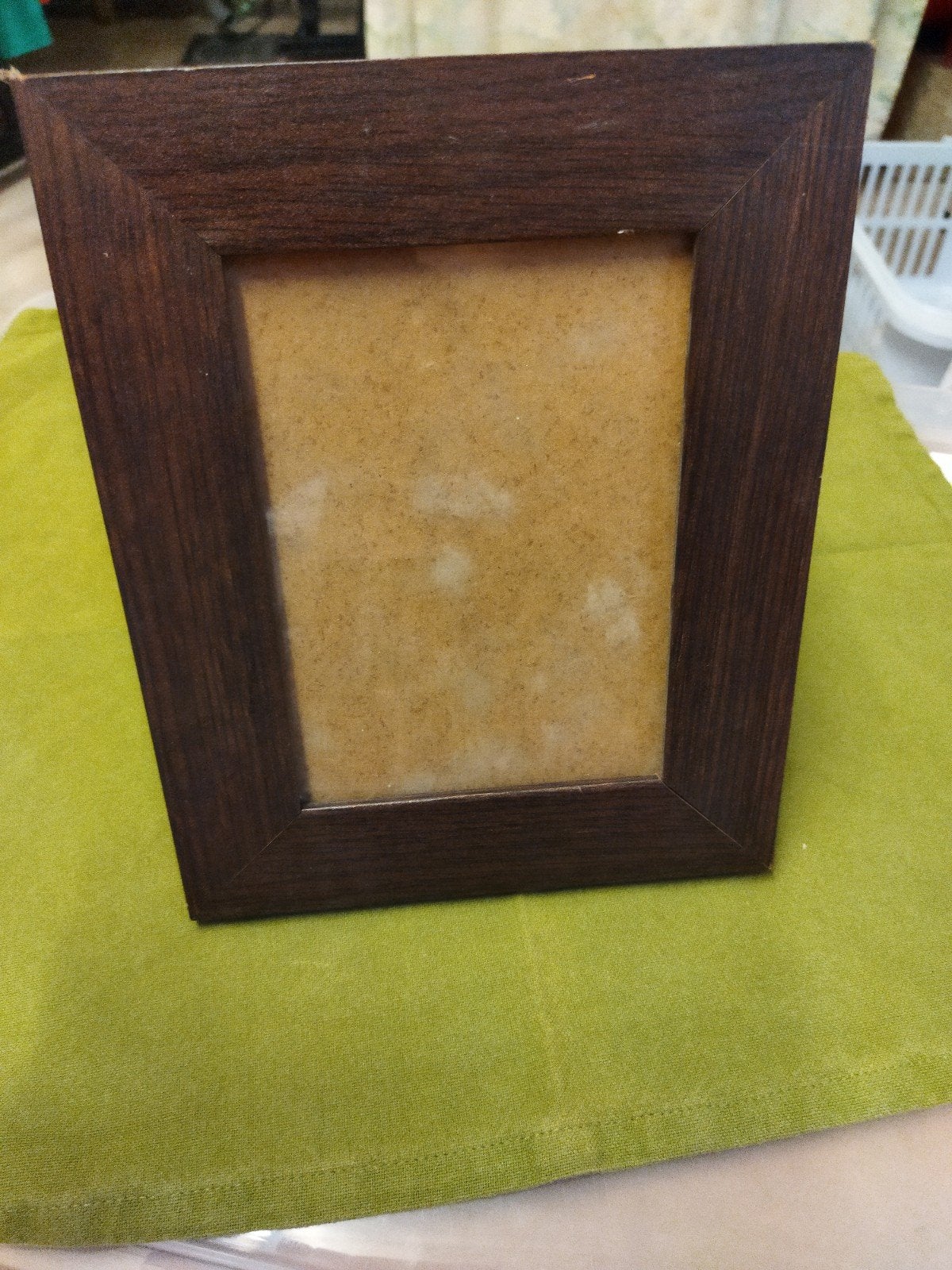 cadre photo, Enlèvement ou Envoi, Comme neuf, 20 cm, Marron
