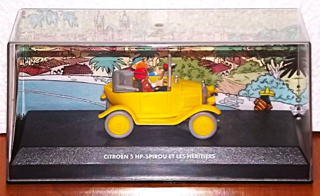 Spirou et Fantasio - Citroën 5 HP, Ophalen of Verzenden, Zo goed als nieuw, Auto