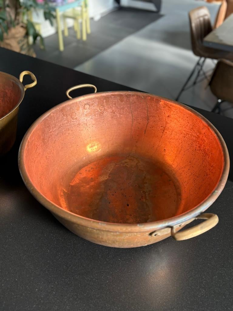 Marmite en cuivre - casserole à marmelade, Antiquités & Art, Antiquités | Ustensiles de cuisine, Enlèvement