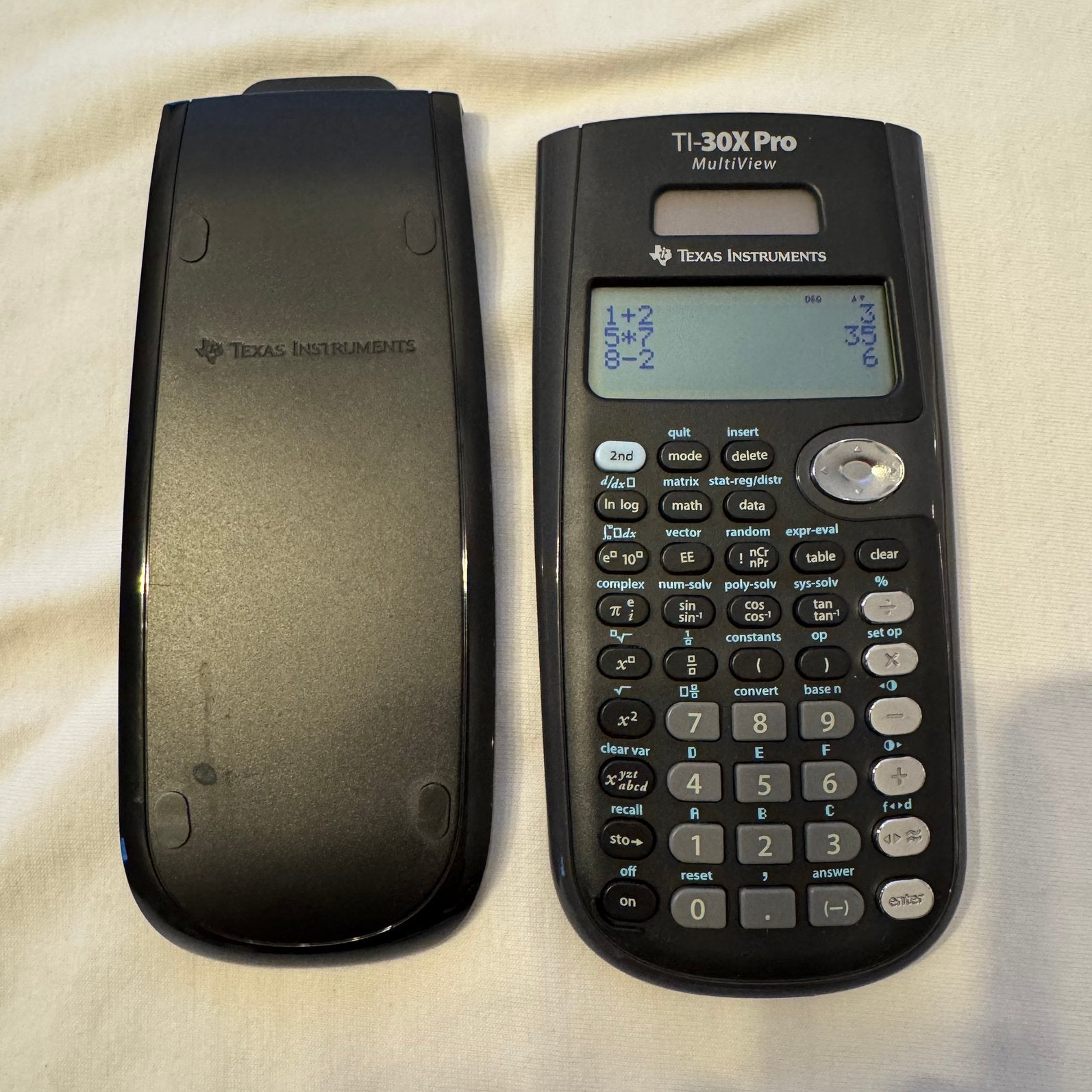 Rekenmachine TI-30X Pro - Texas Instruments, Ophalen of Verzenden, Zo goed als nieuw