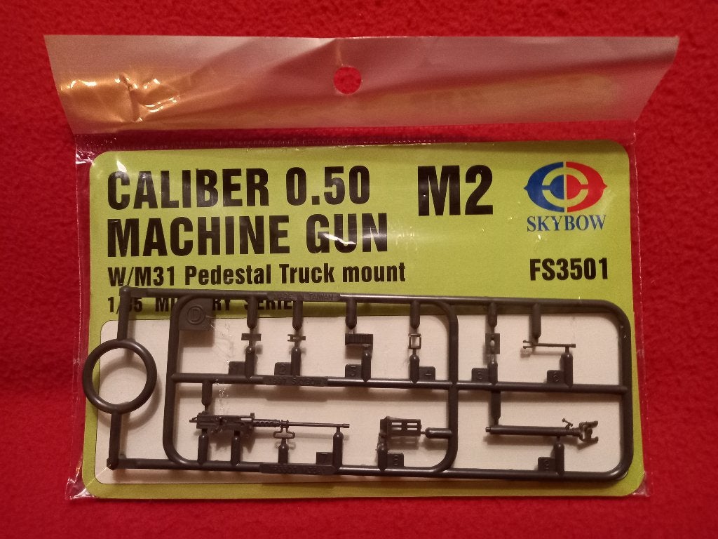 1/35 SKYBOW FS3501:Caliber 0.50 M2 Machine Gun w/M31, Comme neuf, Enlèvement, 1:32 à 1:50, Camion