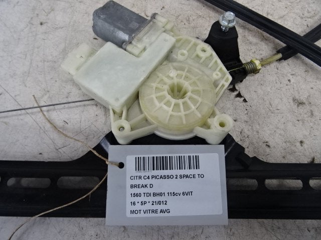 MOTEUR LEVE VITRE ELECTRIQUE AVANT GAUCHE (9675988980), Utilisé, Avant, Citroën