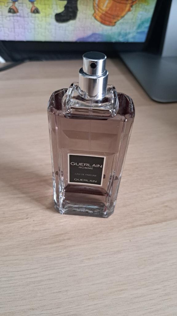 Guerlain homme parfum originale comme neuf servit 1x, Enlèvement ou Envoi, Comme neuf