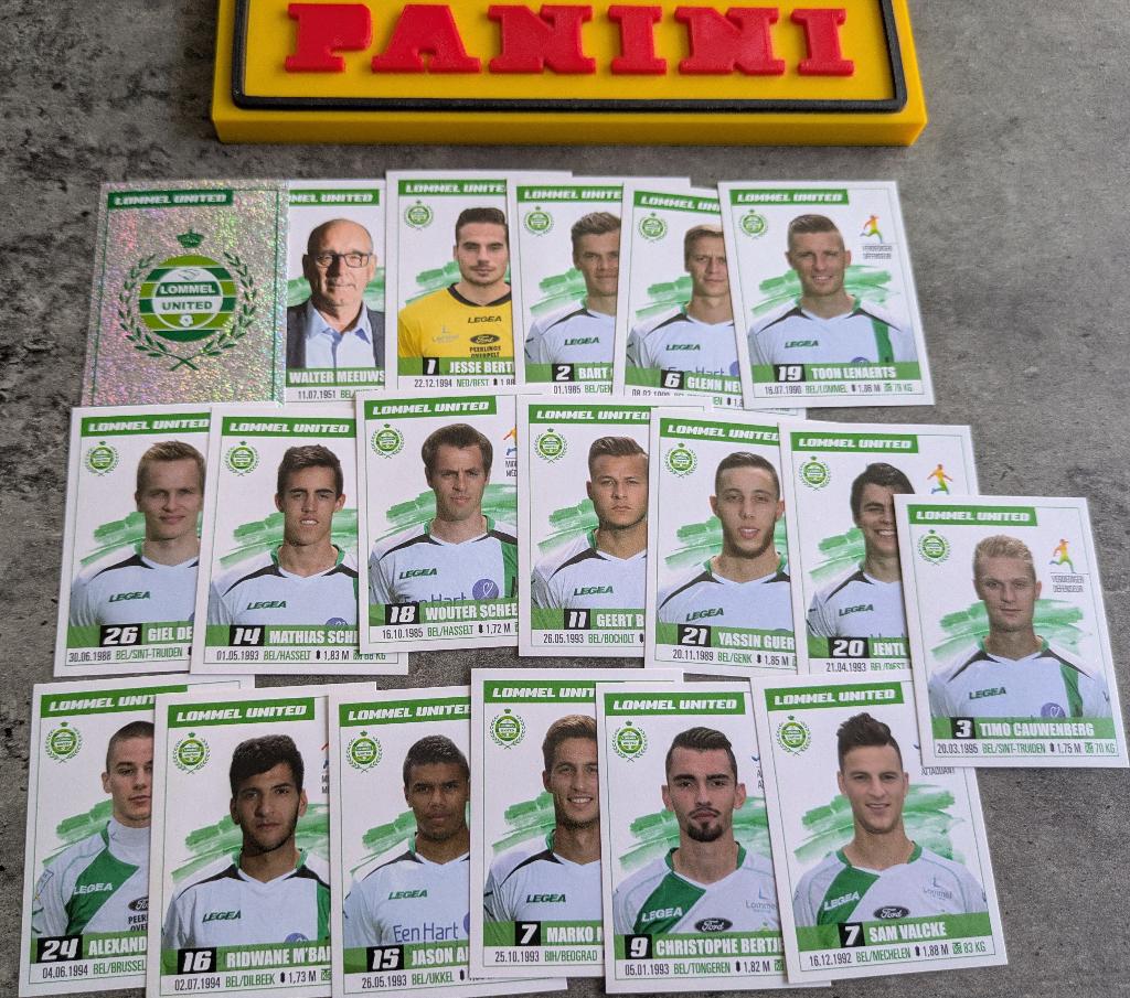 Panini FOOTBALL 2017 19 STICKERS LOMMEL VOETBAL, Ophalen of Verzenden, Nieuw