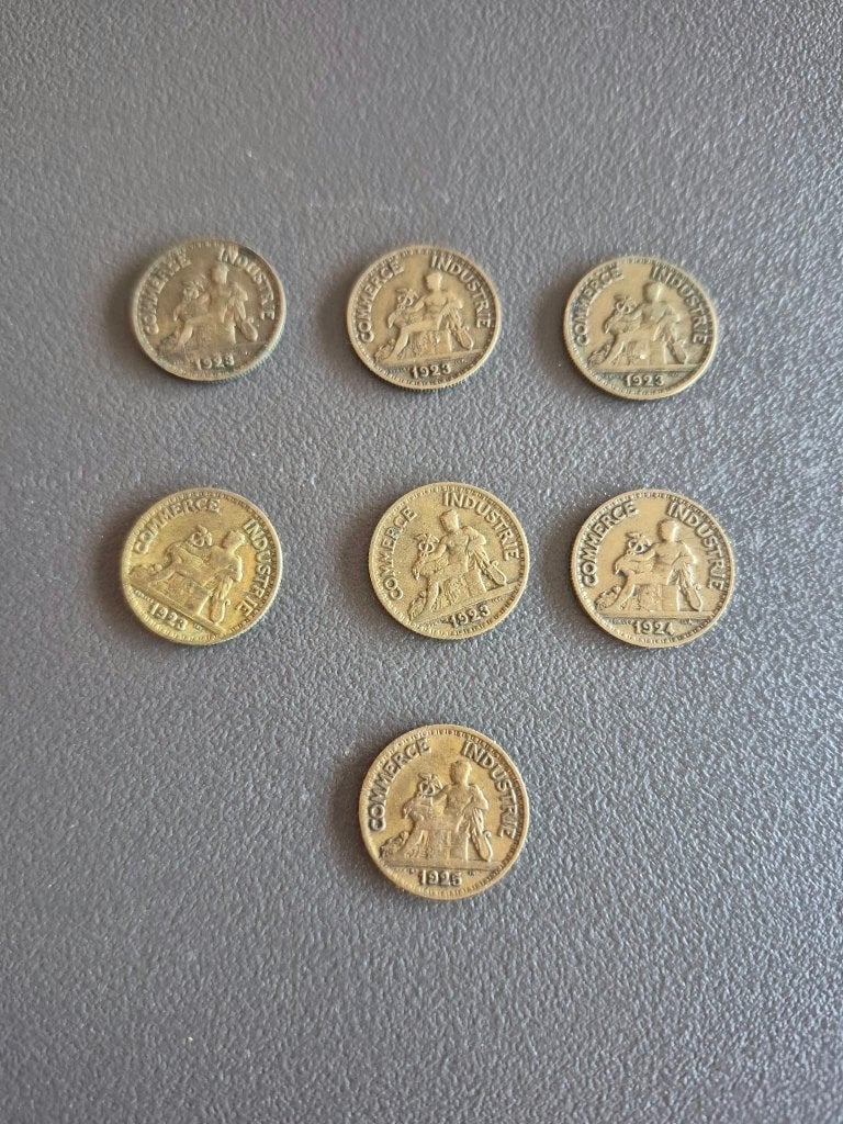 Setje 50 centimes france - chambres de commerce du france, Enlèvement ou Envoi, France, Monnaie en vrac