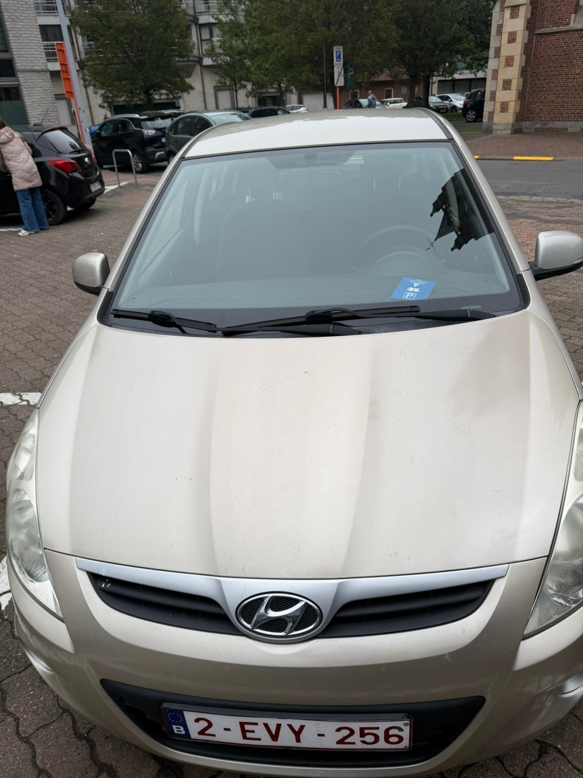 Hyundai i20 automaat, Auto's, Euro 5, Stof, Zwart, 4 cilinders