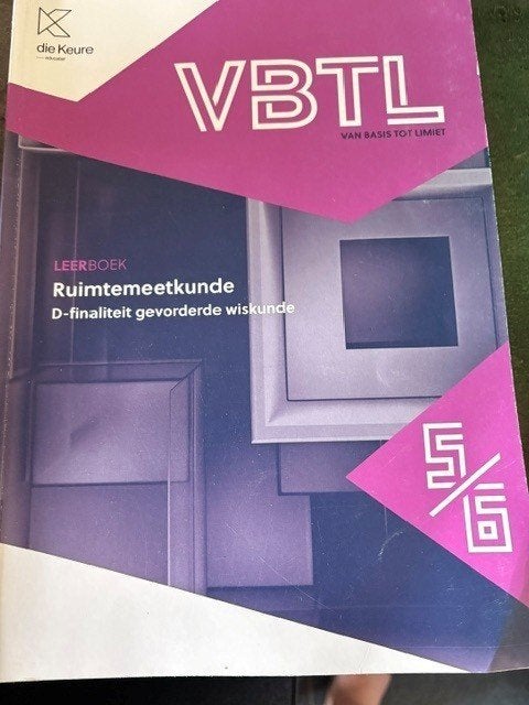 VBTL Ruimtemeetkunde 5/6, ASO, Wiskunde A, Die keure, Ophalen