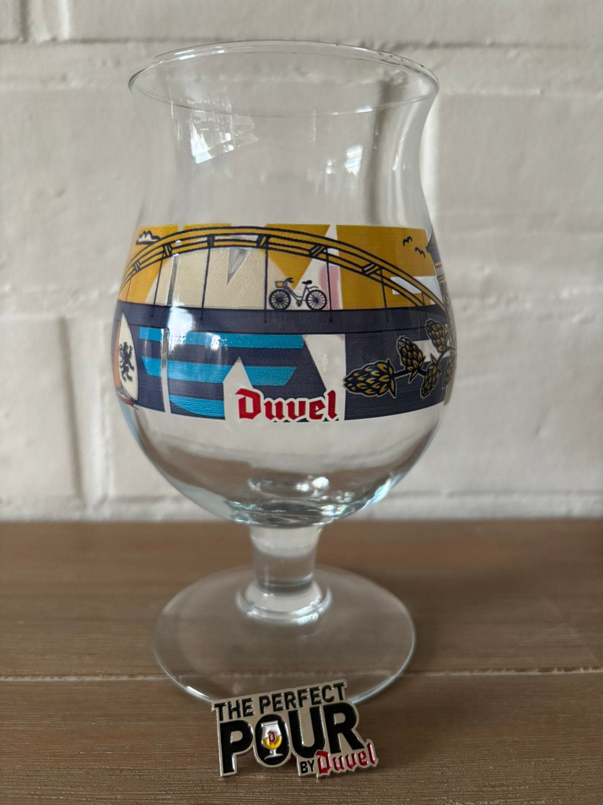 Duvel Milwaukee - USA versie, Verzamelen, Ophalen of Verzenden, Nieuw, Glas of Glazen, Duvel