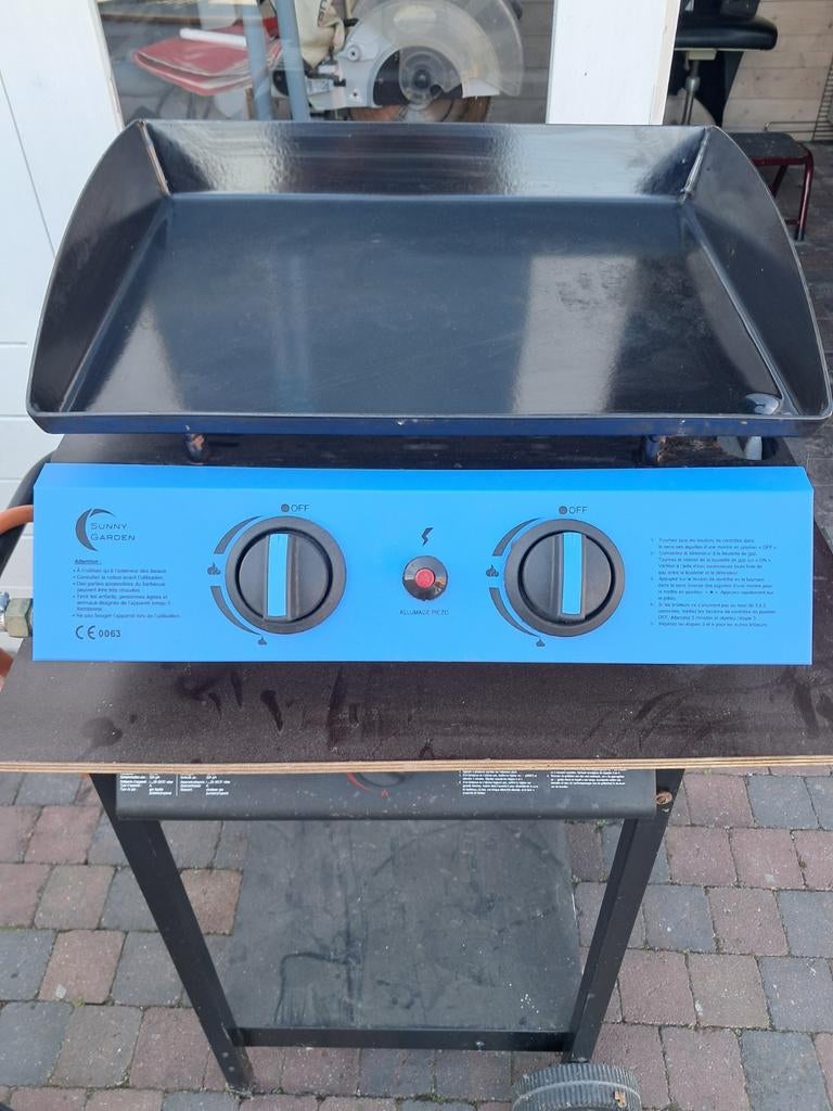 Plancha au gaz