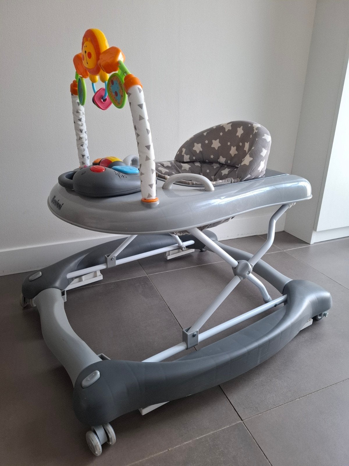 Baninni 5-in-1 loopstoel Grijs, Kinderen en Baby's, Ophalen, Zo goed als nieuw