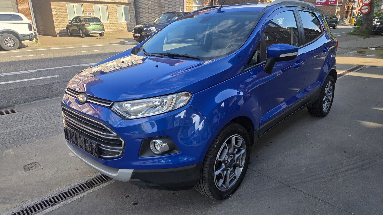 FORD ECOSPORT BENZIN  BJ 2017, Euro 6, Ecosport, Leder en Stof, Bedrijf
